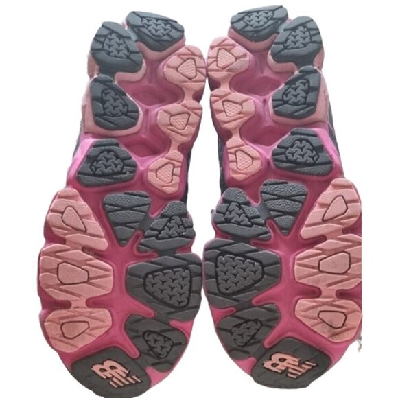 New Balance Girls J890 grey/pink running shoe Size 4.5 - Picture 6 of 6